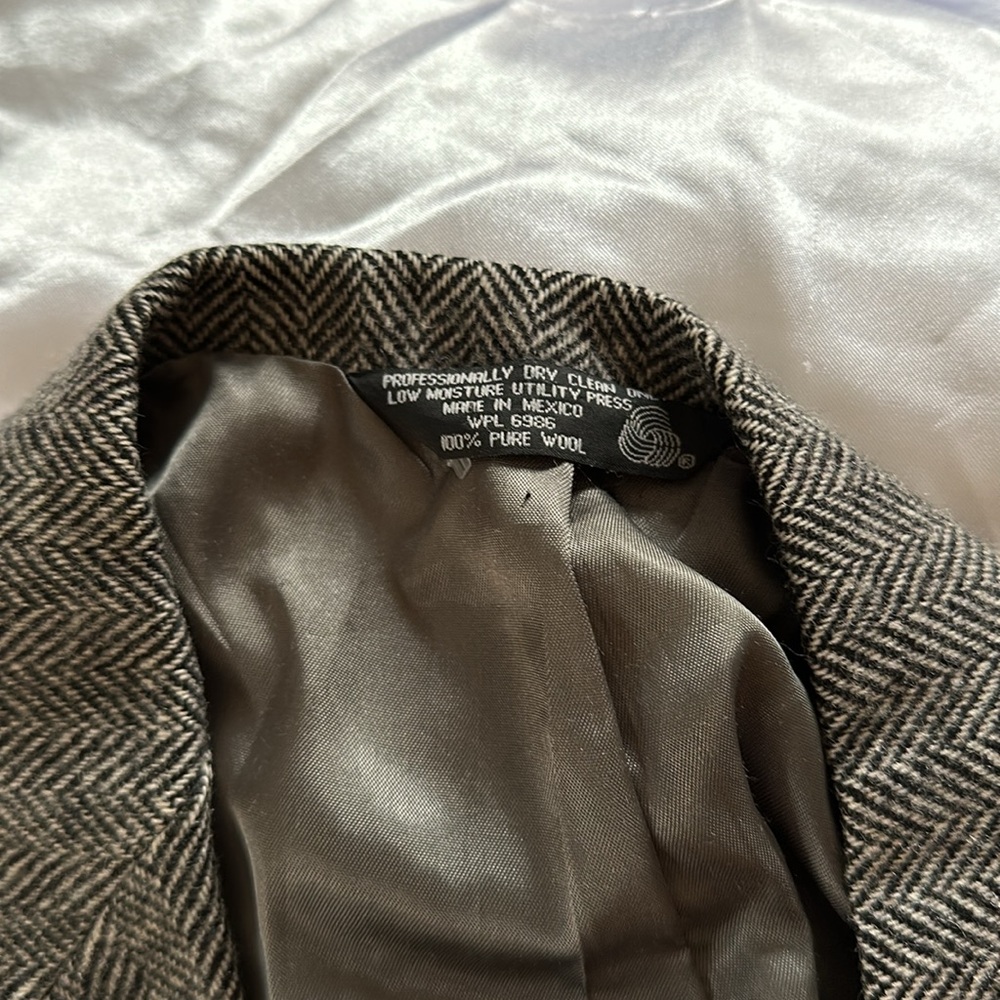 BENJAMIN ALEXANDER wool shirt jacket